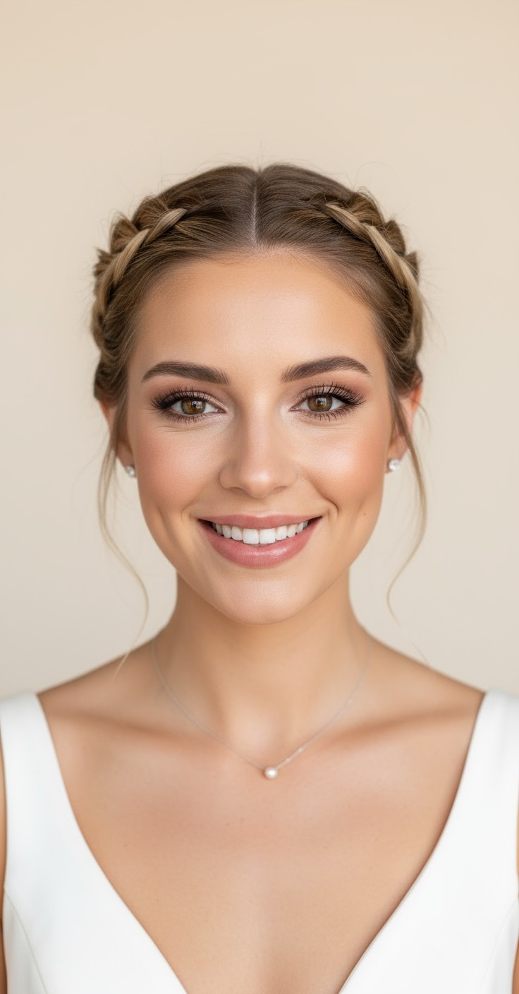 After Criss Cross Braids